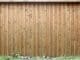 Closeboard timber garden fence